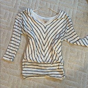 • Black and White Blouse •